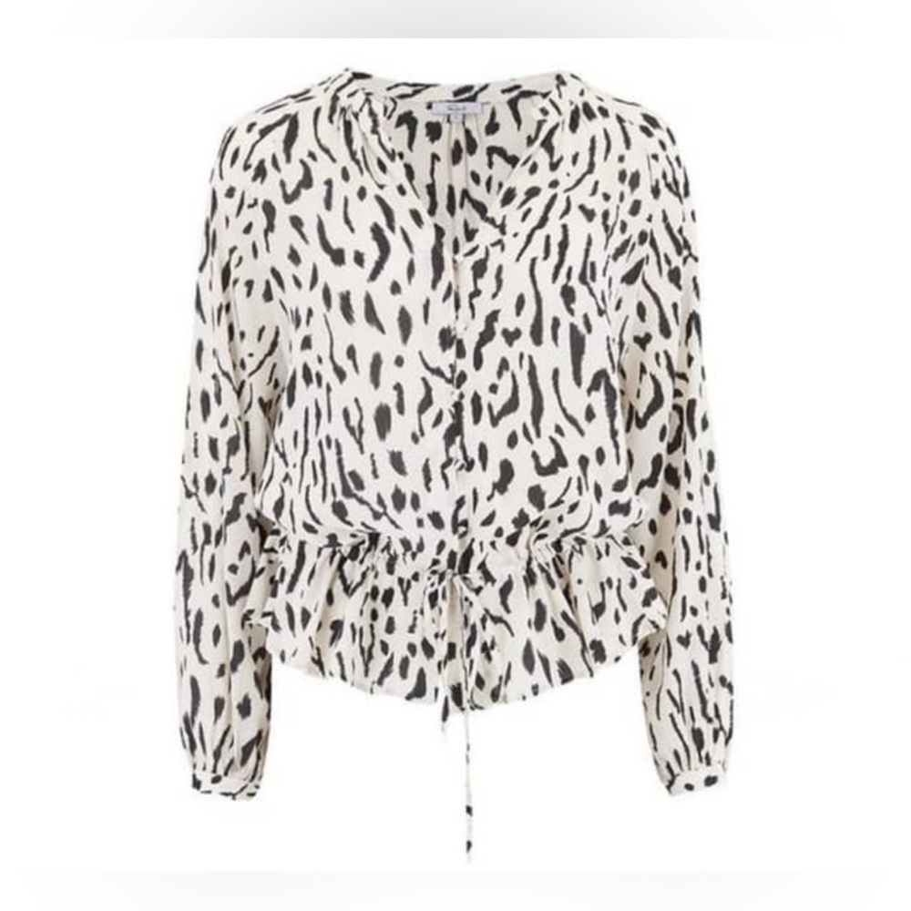 Rails Marti Ivory Cheetah Top Size XS - Picture 3 of 13